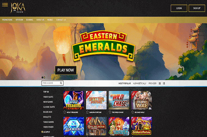JokaRoom Casino Online